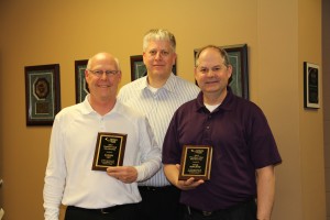Darwin & Kyle Receive President's Club Awards from Kevin