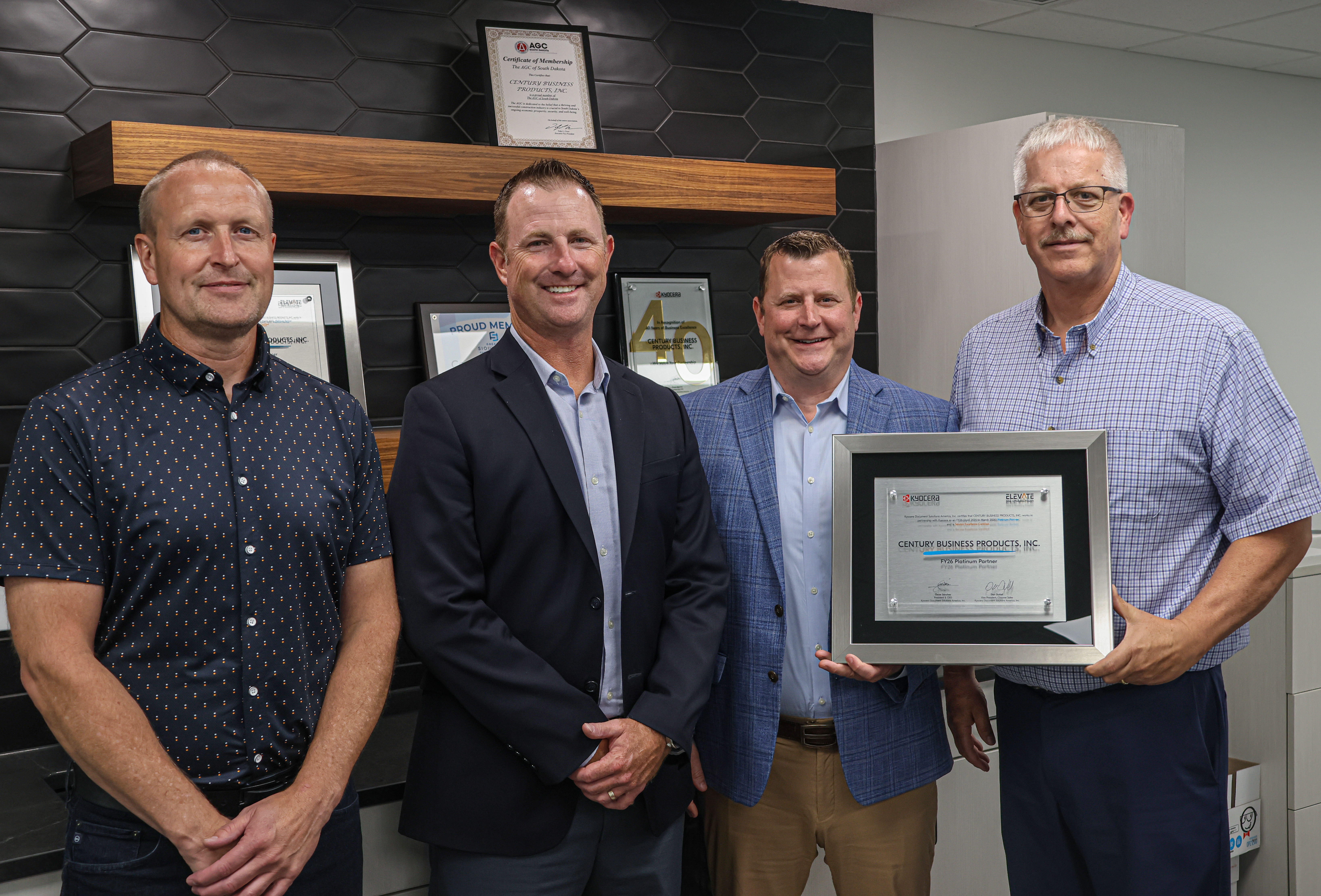 Aaron, Ryan, Roger, Kevin