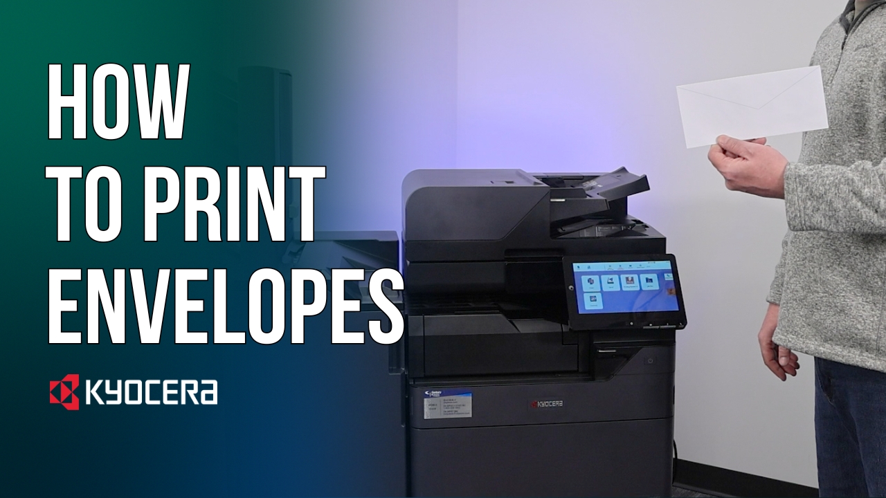 How to print on envelopes 2