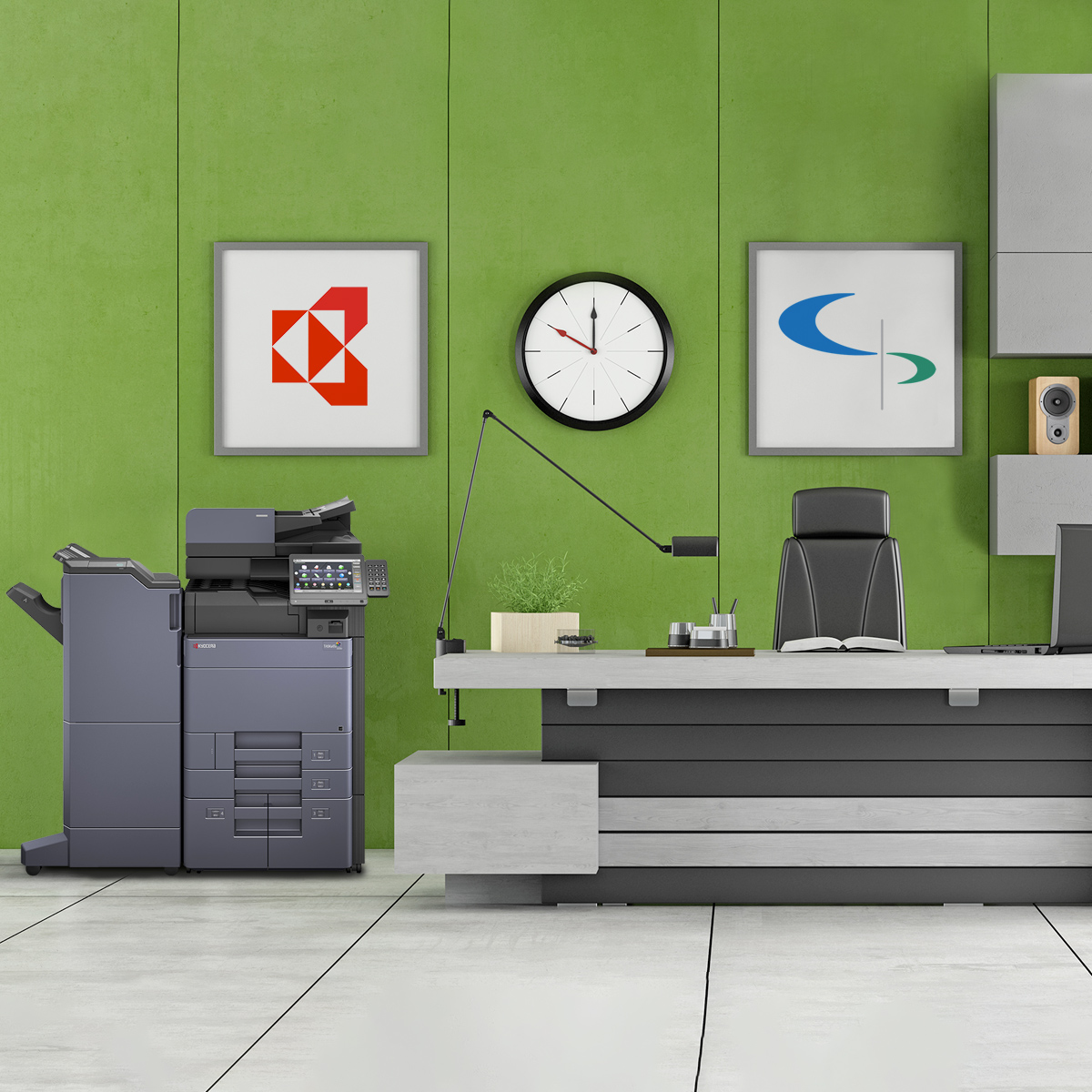 Go green with managed print services