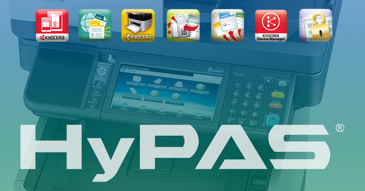 Using Kyocera HyPAS Applications