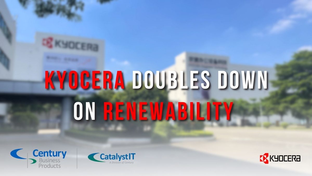 Kyocera Doubles Down on Renewability