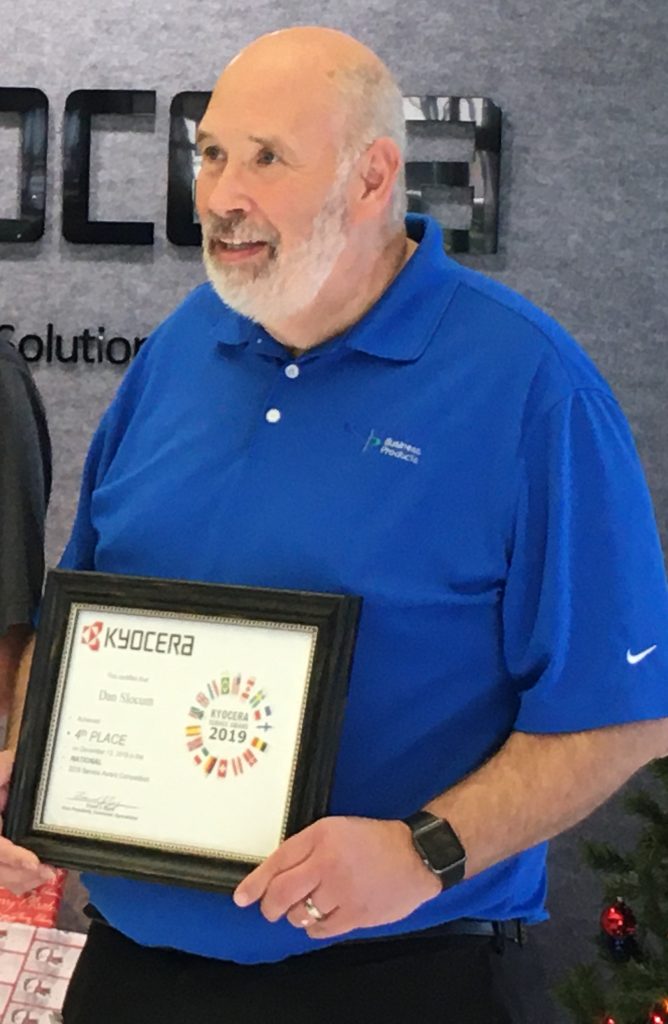 Dan Slocum, Kyocera Nation's Best Service Technician | Century Business Products