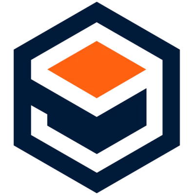 square 9 small icon logo